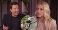 Kelly Ripa Hilariously Mistakes Jimmy Fallon for His Daughter Winnie, 12, on 'Live': 'Look at Her Go!'