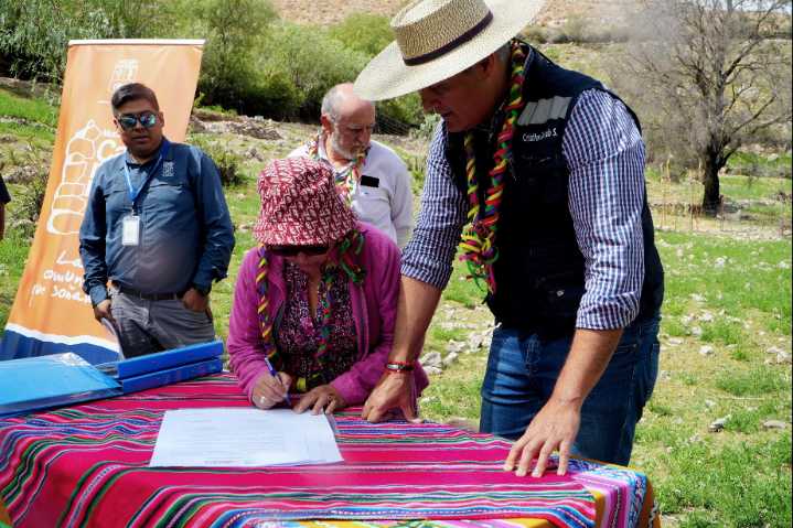 En Camarones inician obras de proyectos de riego para combatir crisis hídrica