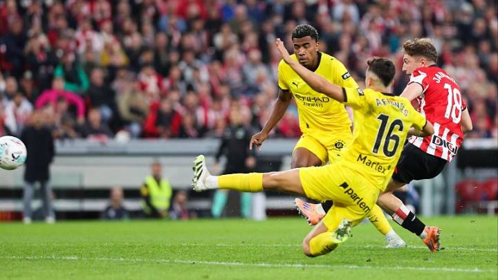 El Athletic pincha contra el colista Girona en San Mamés y pierde comba con el liderato