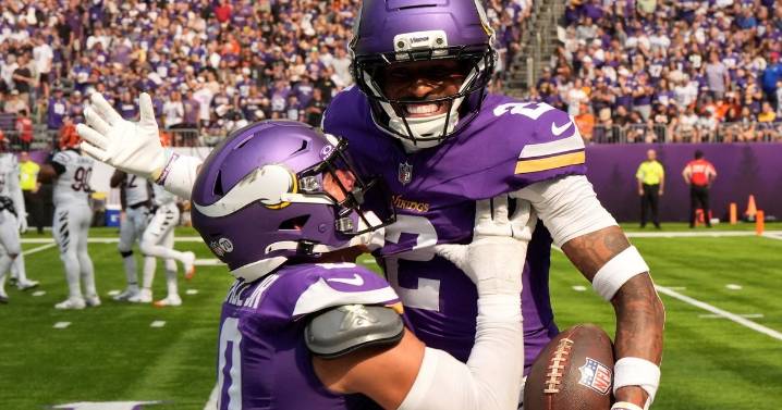 Vikings sail past Bengals 48-10 in Wentz's debut behind pair of TDs on D by Isaiah Rodgers