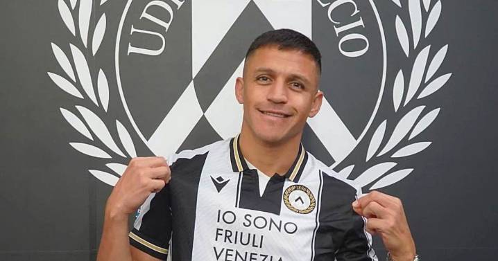 La emotiva despedida del Udinese a Alexis Sánchez tras su partida al Sevilla