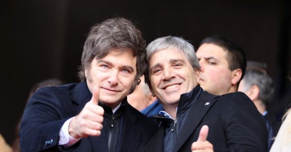 Caputo va con Milei a EE.UU. en búsqueda de una reunión con el Tesoro