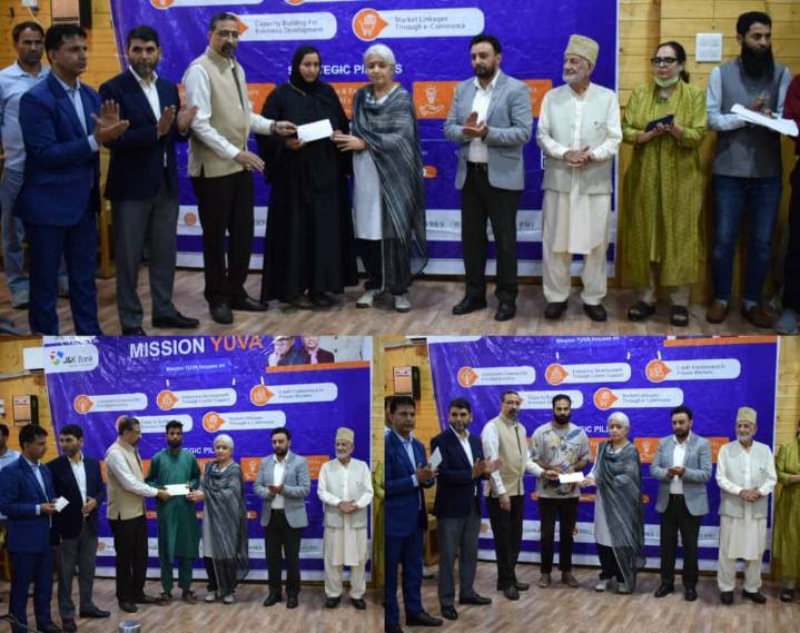 55 Bandipora Youth Receive Rs. 3 Crore Support under Mission YUVA