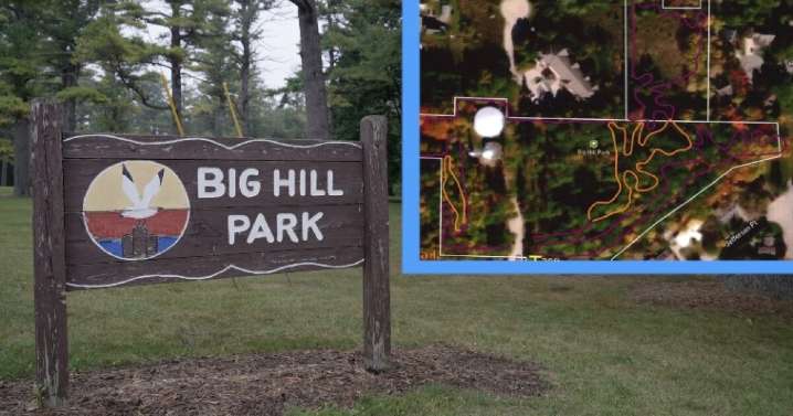 Mountain bike trail expansion underway at Big Hill Park