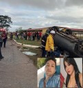 Vuelco de vehículo deja como resultados una pareja fallecida en Ciudad Bolívar
