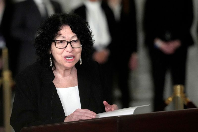 As Trump exerts power, US Supreme Court's Sotomayor raises specter of a 'king'