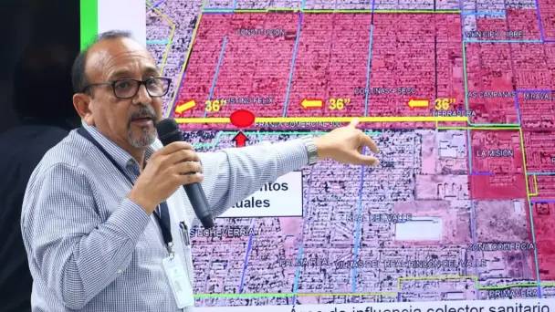 Cajeme realiza obras por colapso sanitario