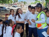 Promueven la educación vial en escuelas del país