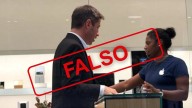 Kicillof desmintió una foto viral que lo mostraba comprando en un Apple Store