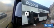 "¡Va sin frenos!": Video y relato de pasajera revelan dramático momento previo a fatal choque de bus