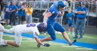East Noble freshman Phillips scores 3 TDs in win over Leo in battle of unbeatens