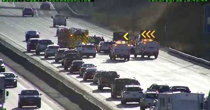 Crash cleared on I-90 west near Highway 2 exit