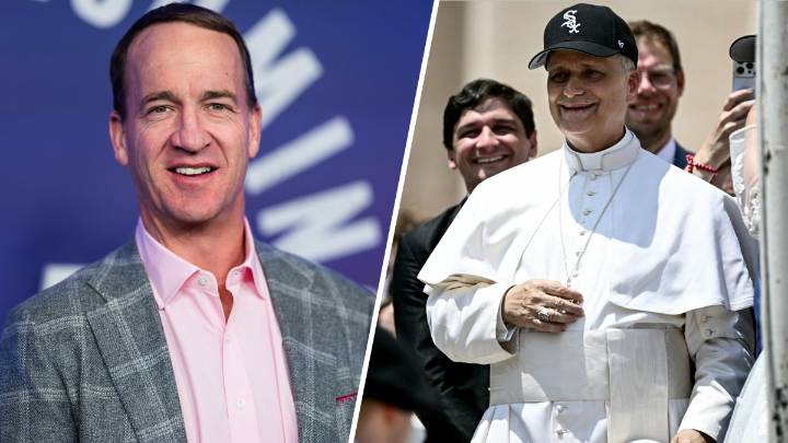 Peyton Manning wrote letters to Pope Leo XIV with a request