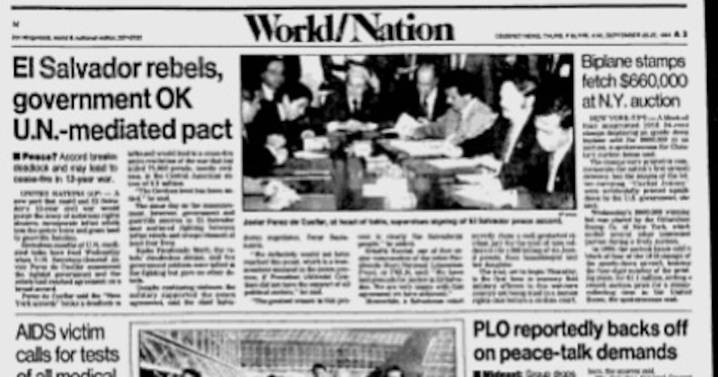 Deseret News archives: Biosphere 2 experiment got underway in 1991