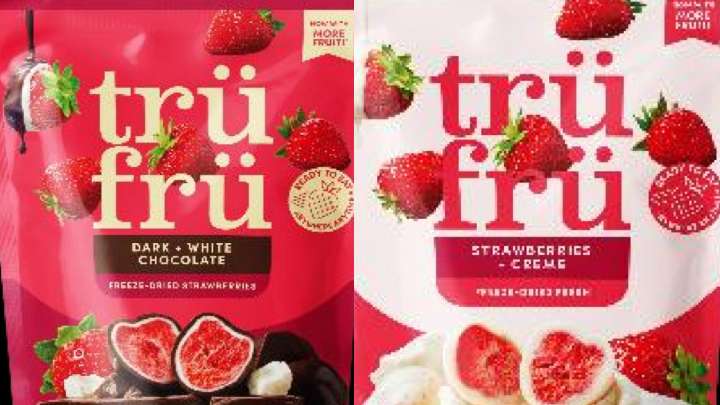 Tru Fru freeze dried products recalled for presence of metal
