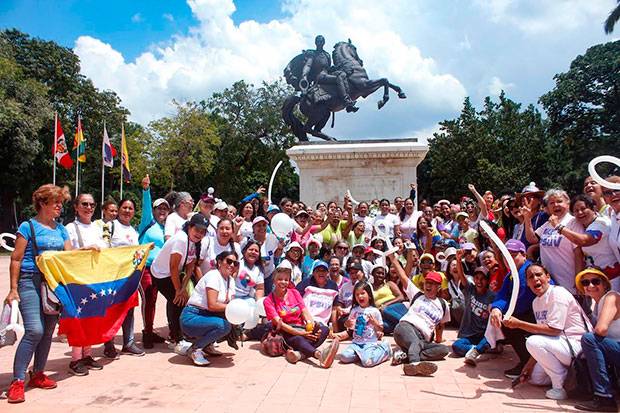 “Venezuela jamás se arrodillará”: clamor por la soberanía en acto por la paz en Maracay