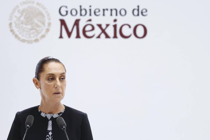 Sheinbaum defiende logros en seguridad y economía y promete “no traicionar” a México