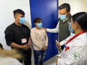 Director del IMSS, visita Hospital de Pediatría del CMN SXXI para dar seguimiento a víctimas y lesionados de la explosión en Iztapalapa
