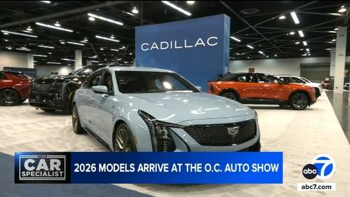 OC Auto Show 2025 opens at Anaheim Convention Center, showcasing latest rides