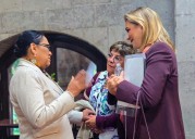 Maru Campos asiste a mesa de seguridad en Palacio Nacional