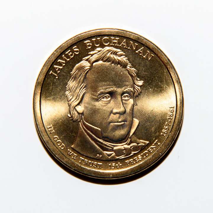 ¿Conoces la moneda de $1 de James Buchanan? Aquí su valor