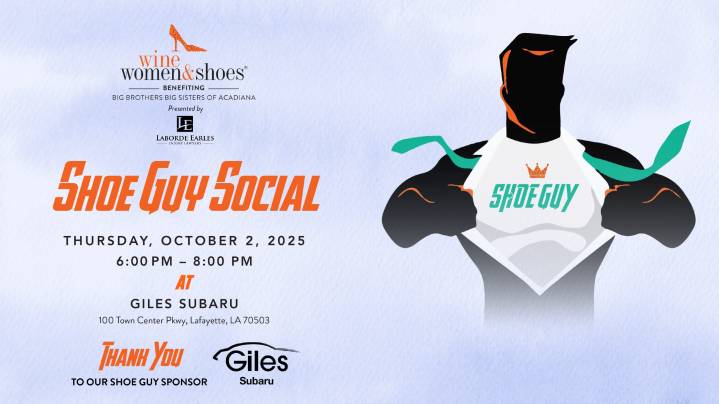 Shoe Guys named for Wine Women & Shoes benefiting Big Brothers Big Sisters