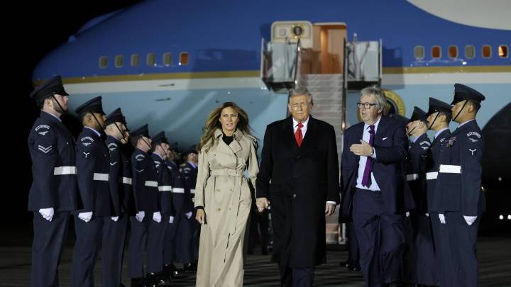 Donald Trump visita por segunda vez el Reino Unido