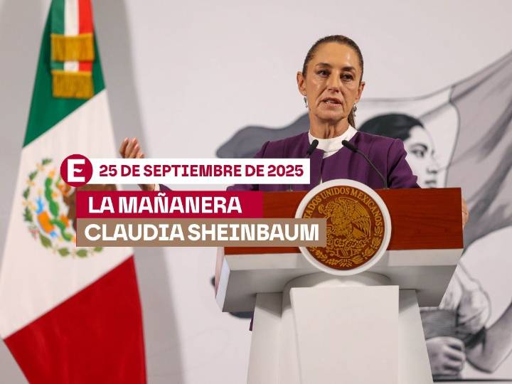 La 'Mañanera' de Sheinbaum: Temas de la conferencia del 25 ed septiembre de 2025
