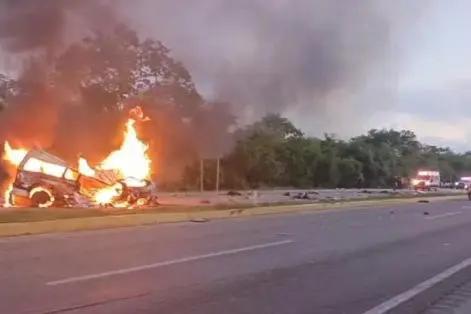 Tragedia por accidente vial en Yucatán cobra 15 vidas