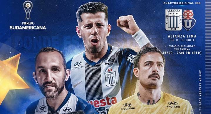 En qué canal TV ver Alianza Lima vs. U. de Chile hoy en vivo: qué canales transmiten partido gratis por Copa Sudamericana