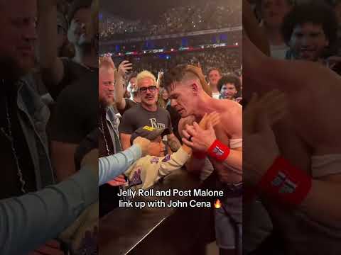 Post Malone was loving it 😂 (via @officialjellyroll/TT)