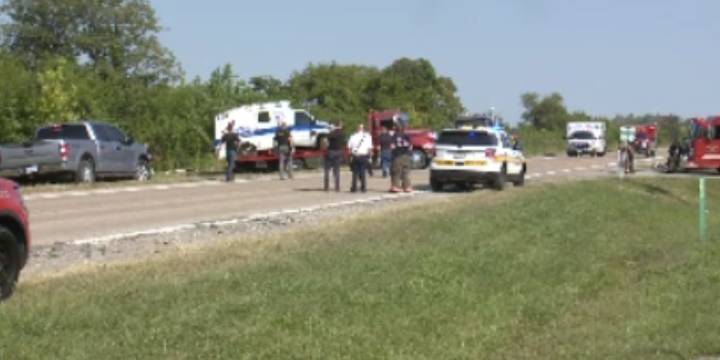 Stolen ambulance crashes in Metro East