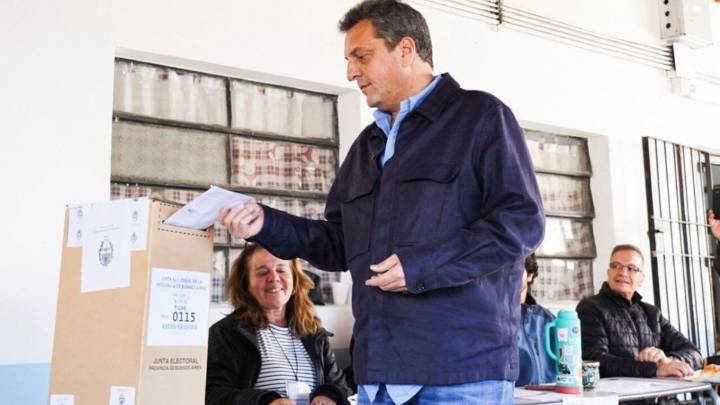 Sergio Massa: "La mejor herramienta es el voto"