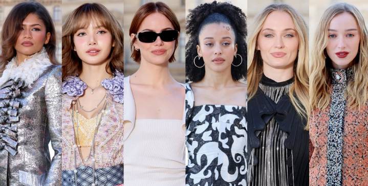 Louis Vuitton’s Star-Studded Fashion Show Brings Out Zendaya, Emma Stone, Sophie Turner, Lisa & More! | Ana de Armas, Ava DuVernay, Chase Infiniti, Emma Laird, Emma Stone, Jaden Smith, Jennifer Connel
