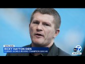 Ricky Hatton, former world boxing champion, dies at 46