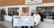 D-Patrick Nissan donates $1,000 to Foster Care in the US in Evansville