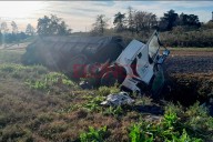 Choque frontal de camiones en Ruta 18: murieron los dos conductores