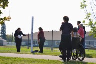 Peace Pole unveiled at Rose Garden Hospice as Rotary initiative expands