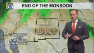 Drier, warmer weather moving into New Mexico