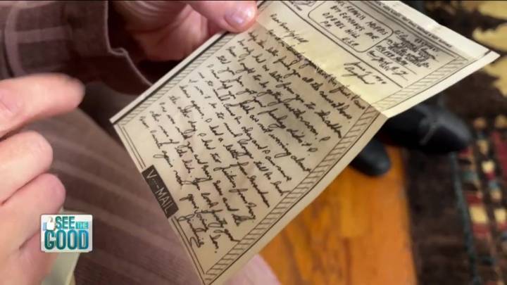 SEE THE GOOD: Family of WWII vet receives messages from father