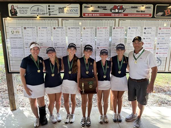 Archbold girls advance to state tournament after claiming Division II district golf title