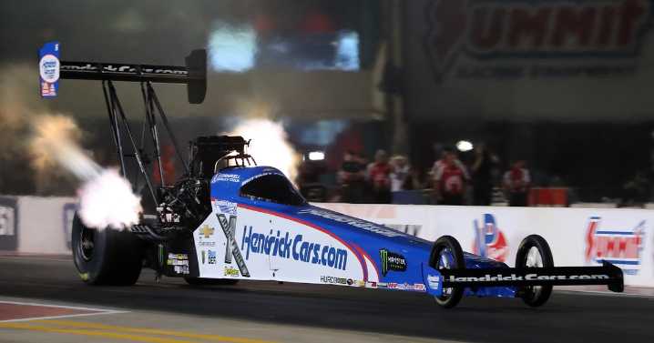 Force opens first NHRA playoff 4-Wide with Friday No. 1 in Charlotte