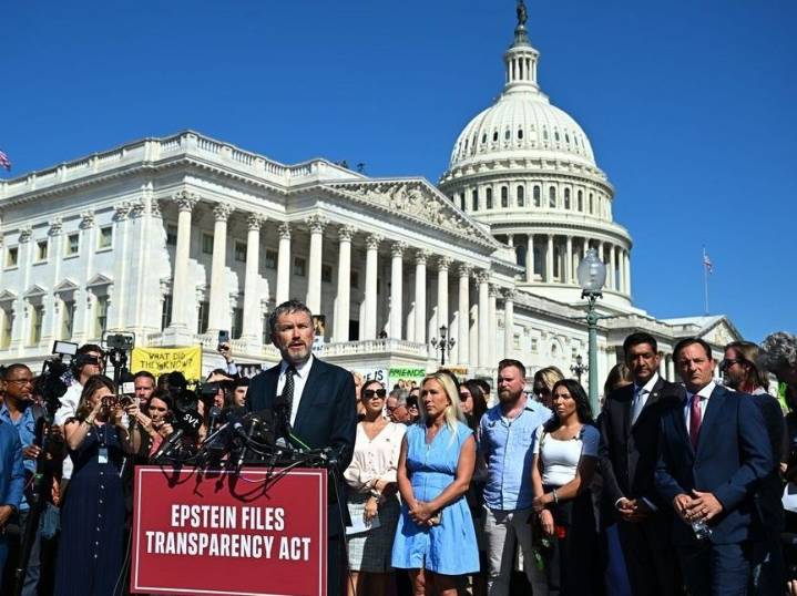 Survivors of Epstein abuse call for release of secret files