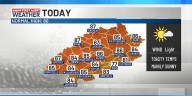 WYMT Morning Forecast | Temps stay toasty into the start of the work week ahead