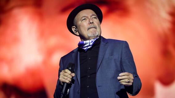 Así fue el homenaje de Rubén Blades a artistas colombianos en el Festival Cordillera,