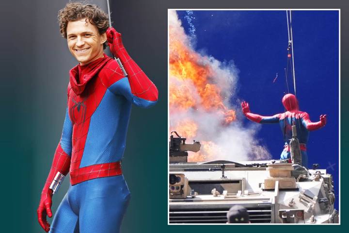 Tom Holland rushed to hospital after botched stunt while filming Spider