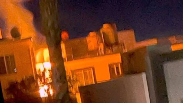 Evacúan a vecinos de Fuentes del Sol por incendio en tanque de gas