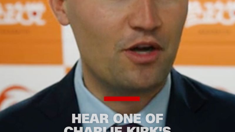 Hear one of Charlie Kirk’s last interviews