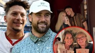 Travis Kelce and Patrick Mahomes Families Dine At Their New Steakhouse