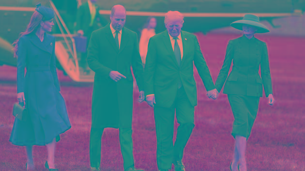 Trump arrives for UK state visit, welcomed by king, prince at Windsor Castle
